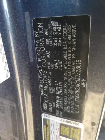 2018 KIA SPORTAGE LX