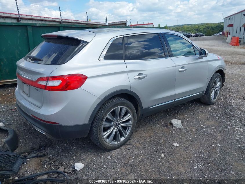 2018 LINCOLN MKX RESERVE