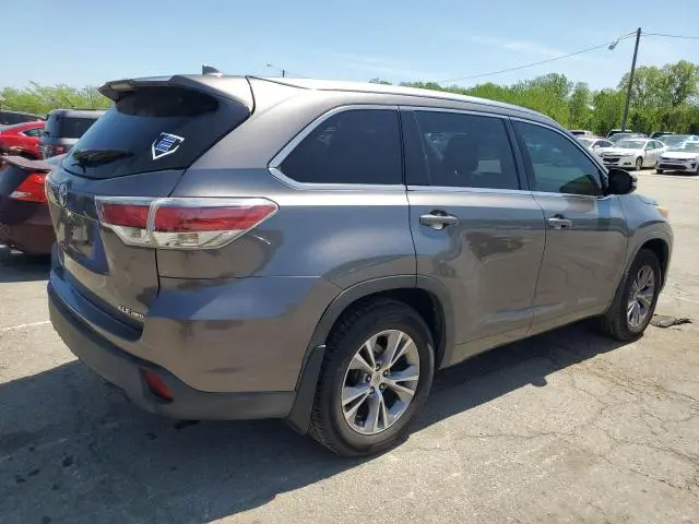 2015 TOYOTA HIGHLANDER XLE  