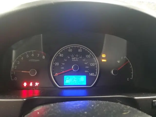 2010 HYUNDAI ELANTRA BLUE  