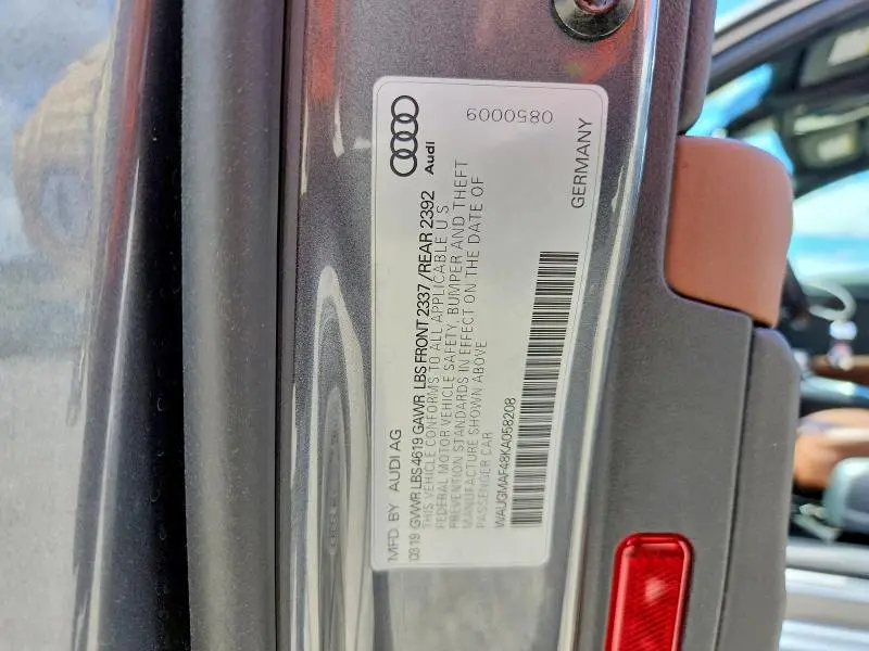 2019 AUDI A4 PREMIUM  