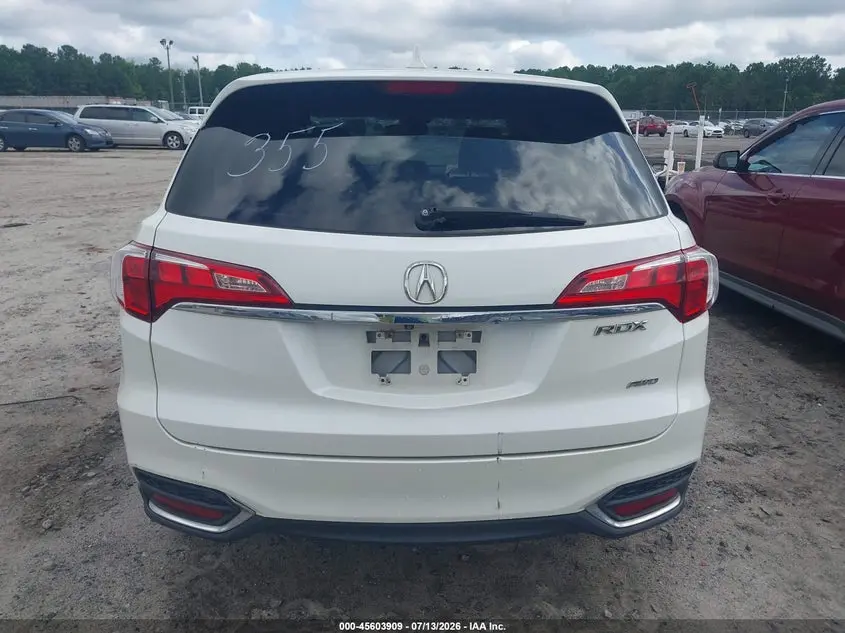 2017 ACURA RDX TECHNOLOGY   ACURAWATCH PLUS PACKAGES/W/TECHNOLOGY PACKAGE
