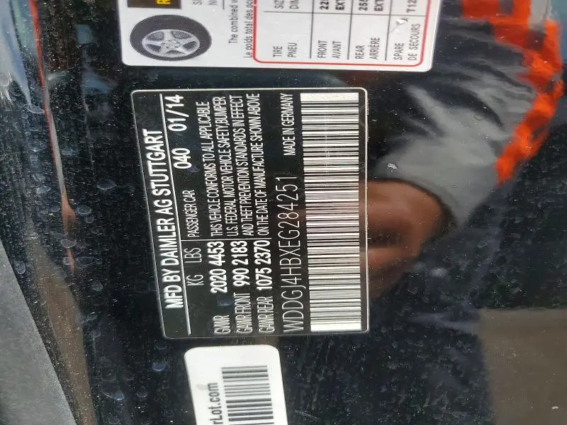 2014 MERCEDES-BENZ C 250  
