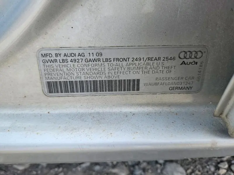 2010 AUDI A4 PREMIUM  