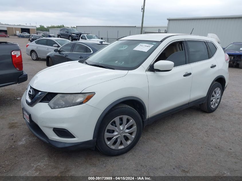 2016 NISSAN ROGUE S