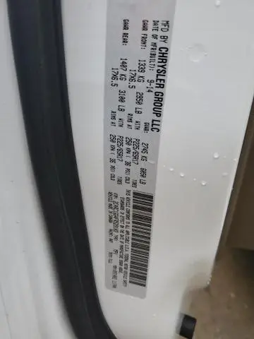 2015 CHRYSLER TOWN & COUNTRY LIMITED PLATINUM  