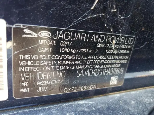 2017 JAGUAR XE PREMIUM  