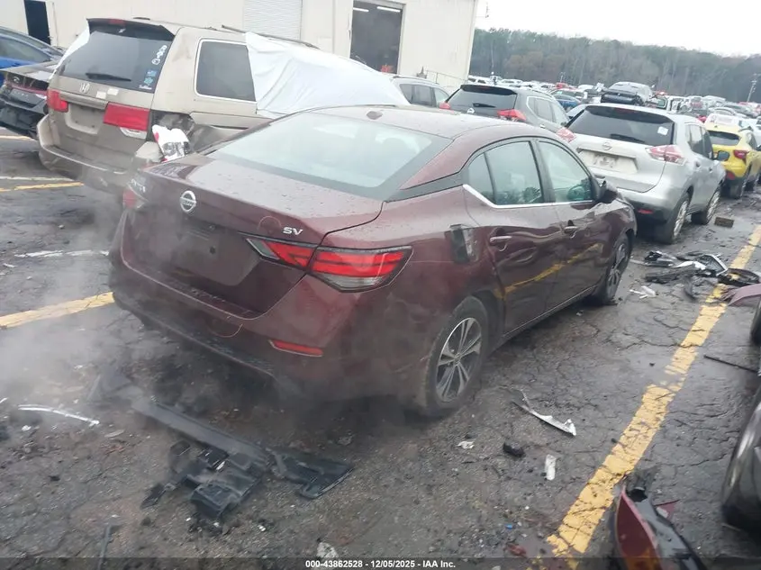 2022 NISSAN SENTRA SV XTRONIC CVT
