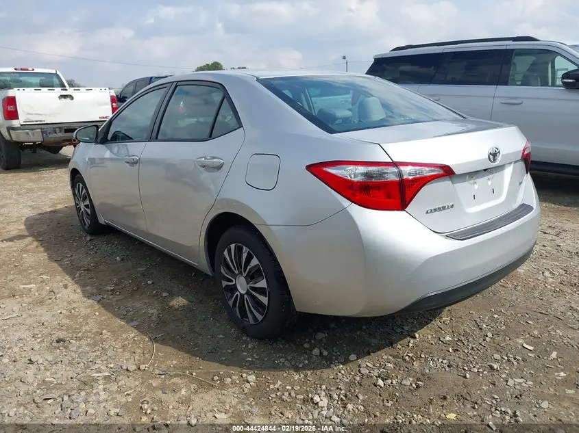 2016 TOYOTA COROLLA LE