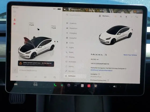 2023 TESLA MODEL 3   