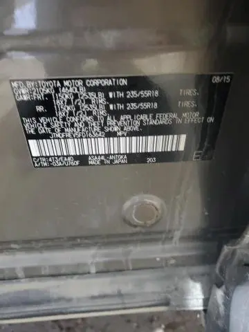 2015 TOYOTA RAV4 LIMITED  