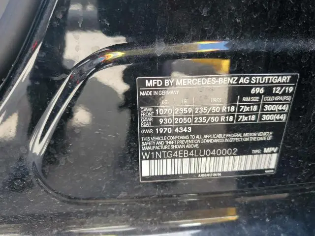 2020 MERCEDES-BENZ GLA 250