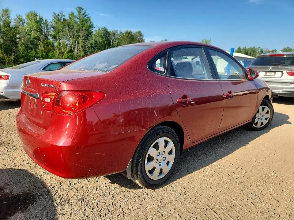 2010 HYUNDAI ELANTRA BLUE  