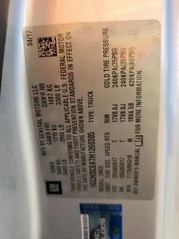 2017 CHEVROLET COLORADO LT  