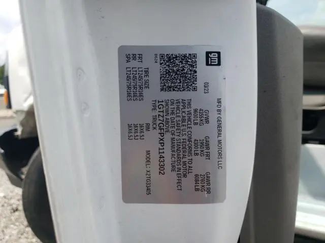 2023 GMC SAVANA G3500  