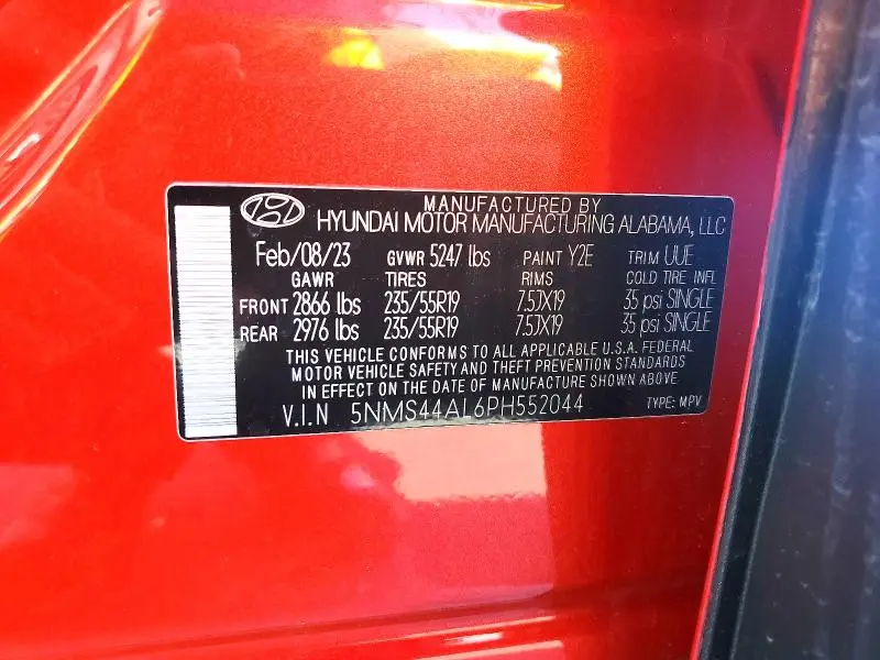 2023 HYUNDAI SANTA FE LIMITED  