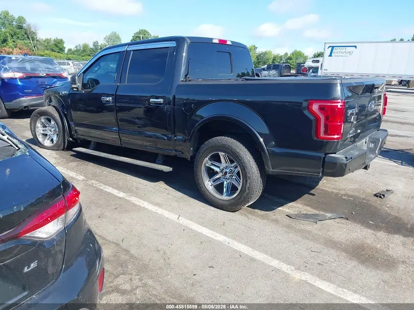2015 FORD F-150 LARIAT