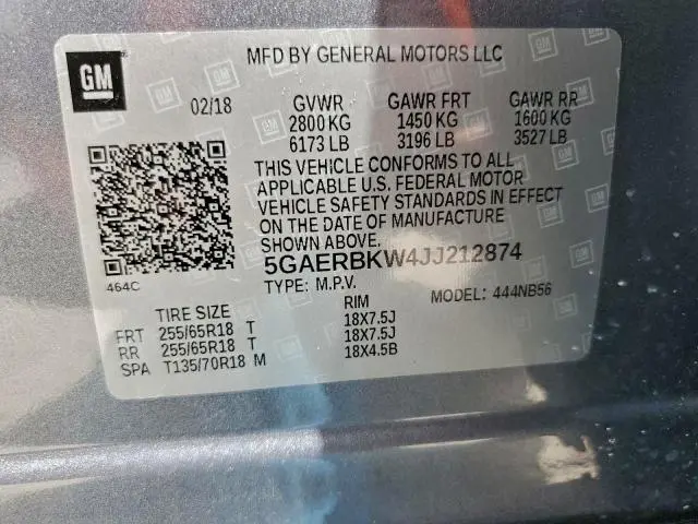 2018 BUICK ENCLAVE ESSENCE  