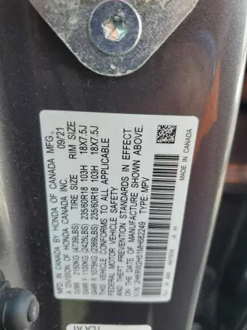 2021 HONDA CR-V EX  