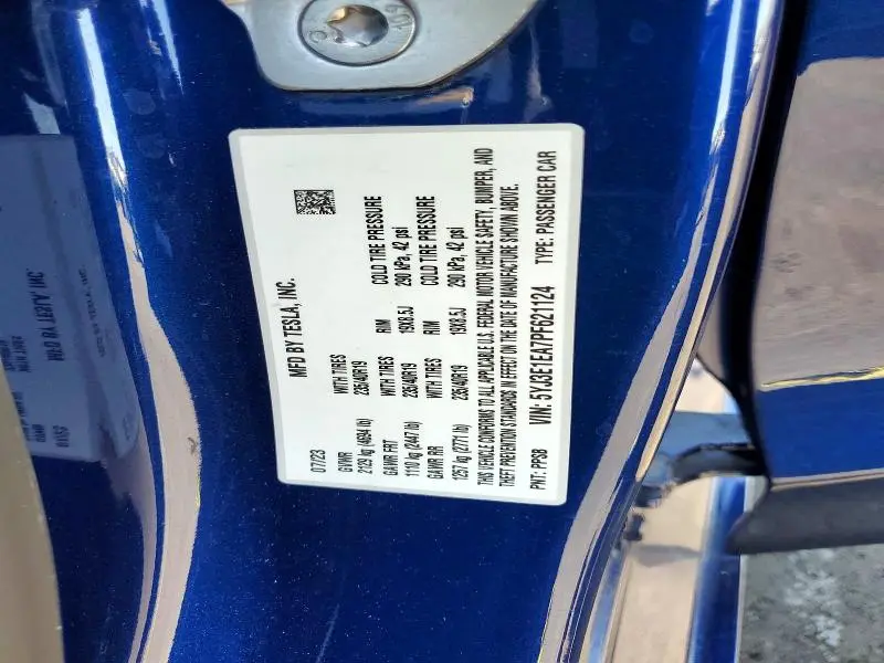 2023 TESLA MODEL 3   