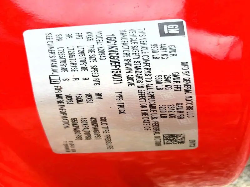 2014 CHEVROLET SILVERADO K2500 HEAVY DUTY  