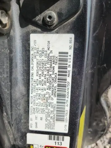 2010 TOYOTA TACOMA V6  