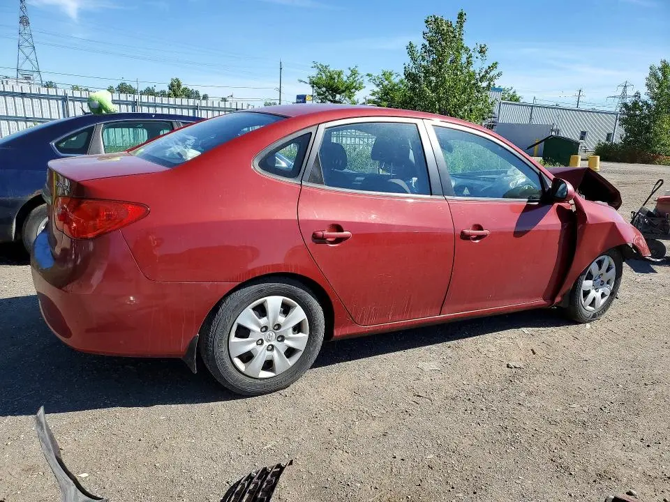 2010 HYUNDAI ELANTRA BLUE  