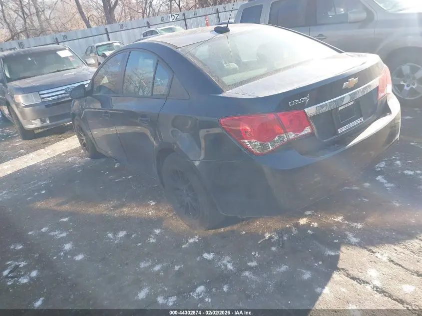 2016 CHEVROLET CRUZE LIMITED LS MANUAL