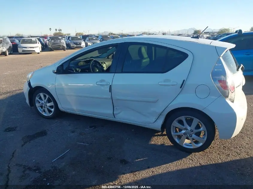 2013 TOYOTA PRIUS C FOUR