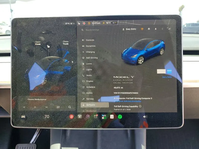 2021 TESLA MODEL Y   