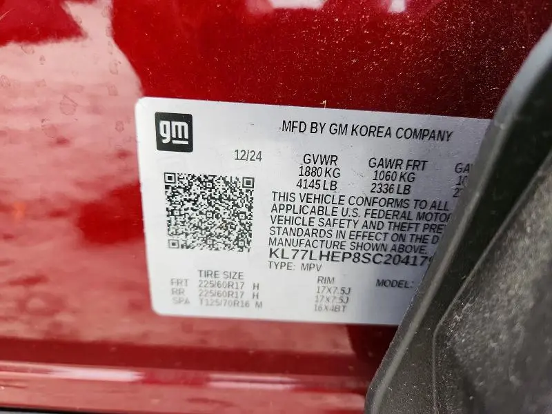 2025 CHEVROLET TRAX 1LT  