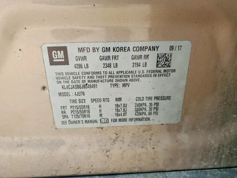 2018 BUICK ENCORE PREFERRED  