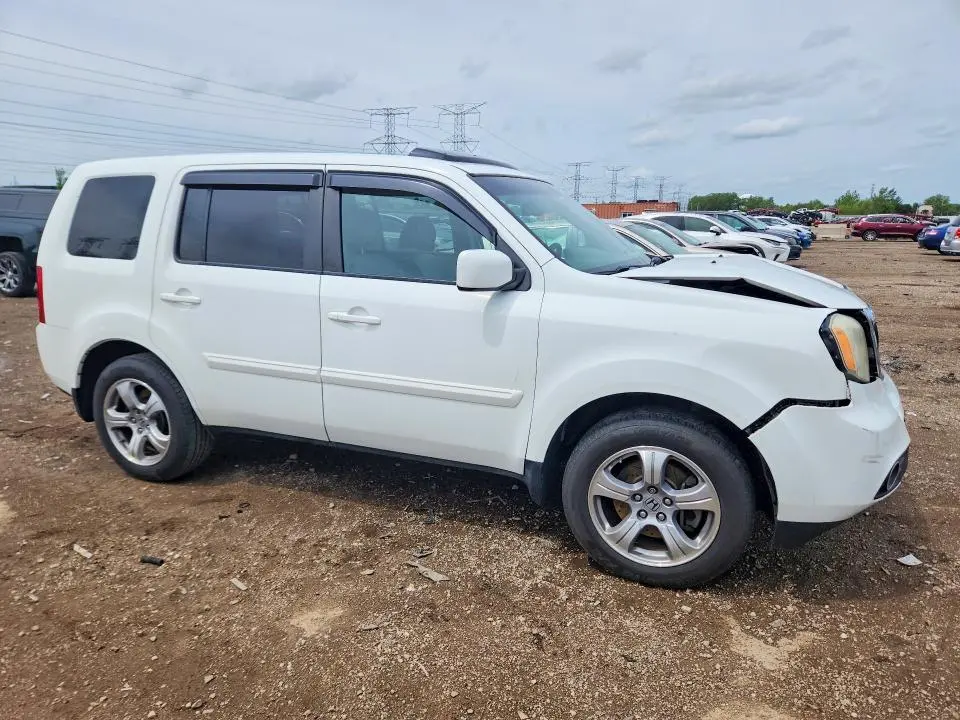 2012 HONDA PILOT EXLN  