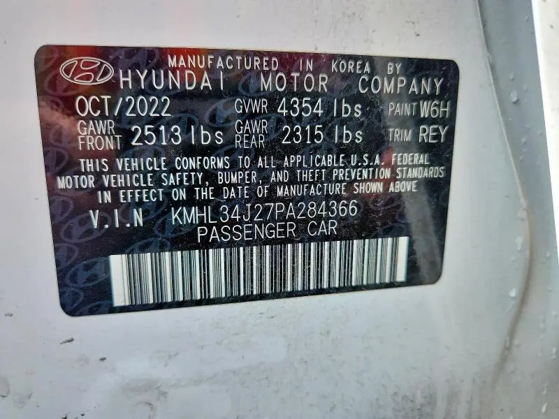 2023 HYUNDAI SONATA LIMITED  