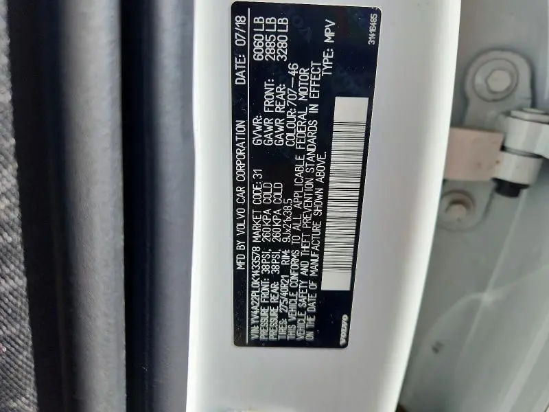 2019 VOLVO XC90 T6 INSCRIPTION  