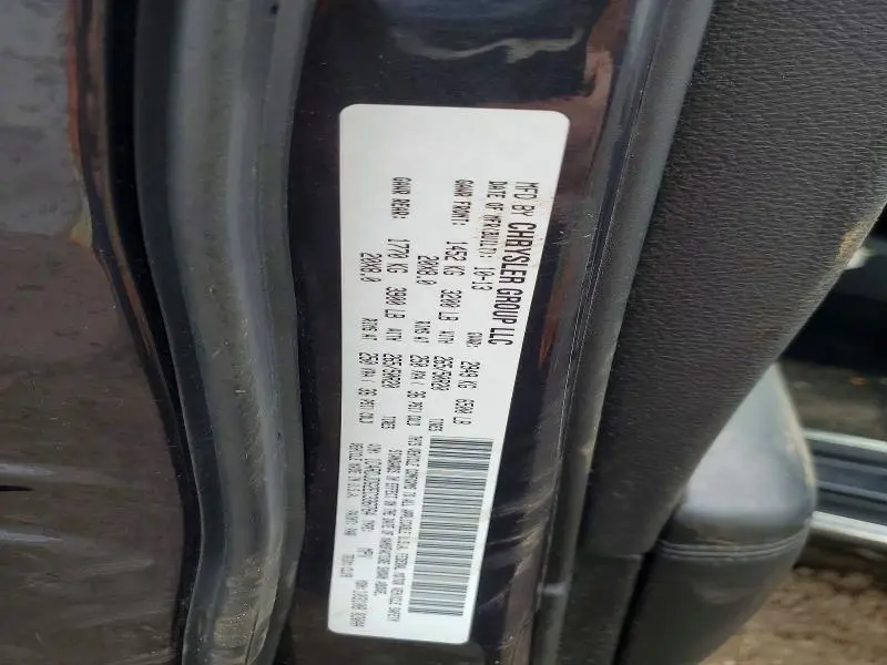 2014 DODGE DURANGO LIMITED  