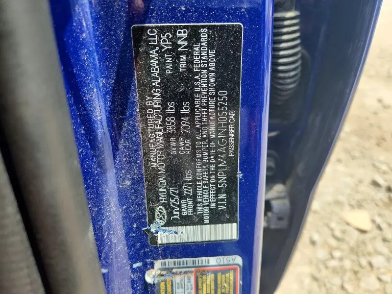 2022 HYUNDAI ELANTRA SEL  