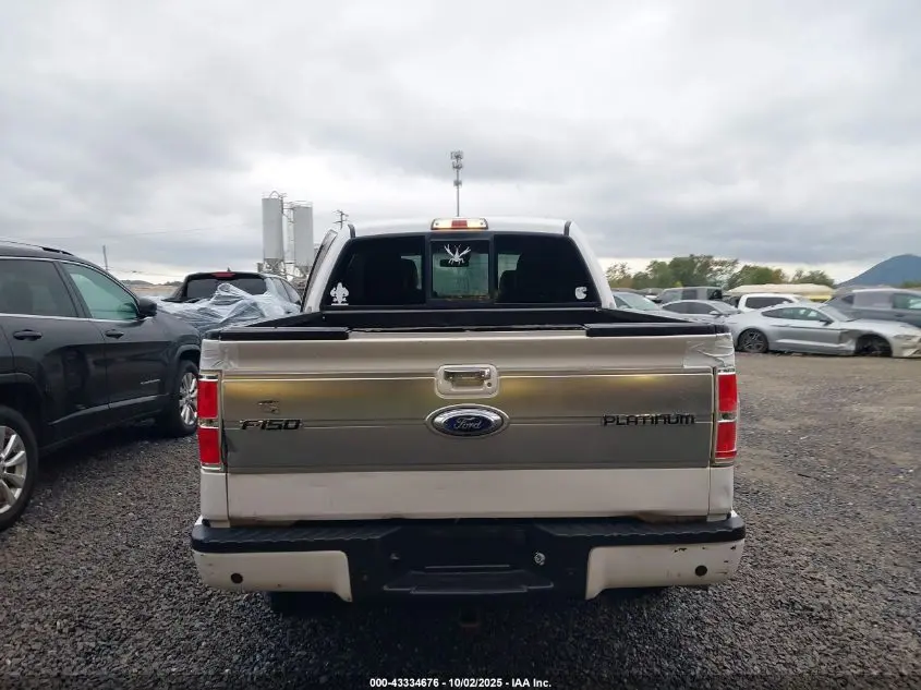 2011 FORD F-150 PLATINUM