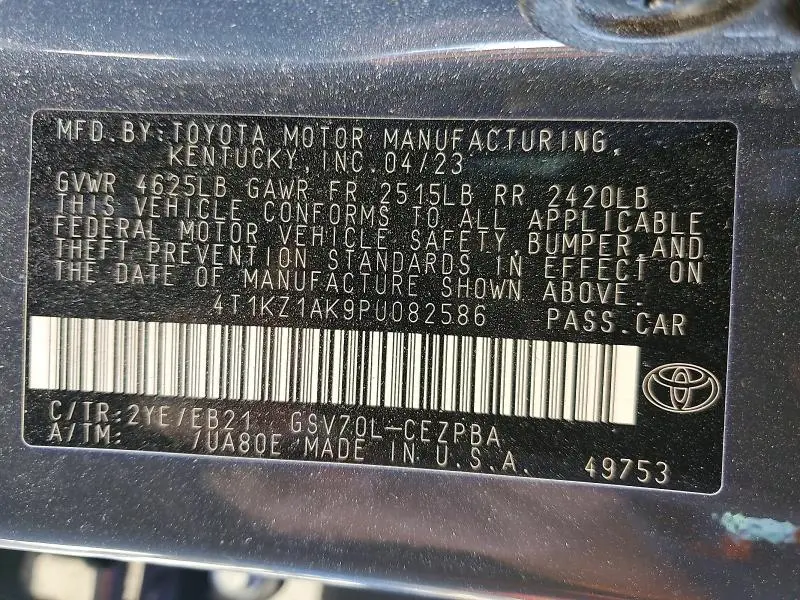2023 TOYOTA CAMRY TRD  