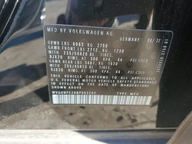 2022 VOLKSWAGEN ID.4 PRO S  