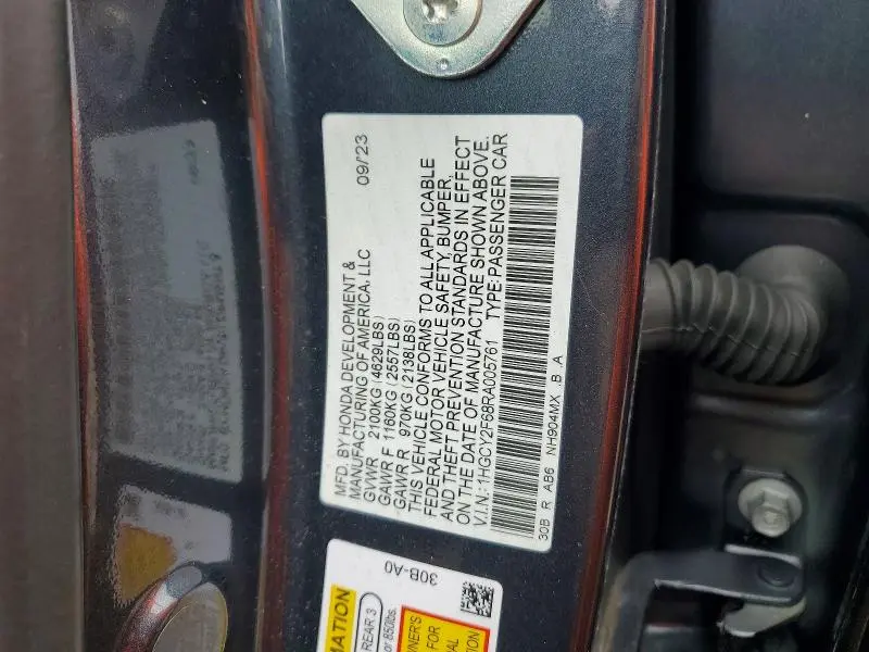 2024 HONDA ACCORD HYBRID EXL  