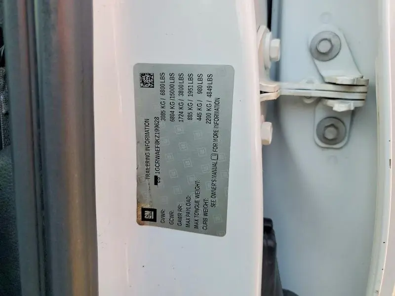 2019 CHEVROLET SILVERADO C1500  