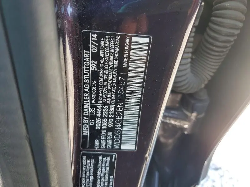 2014 MERCEDES-BENZ CLA 250 4MATIC  