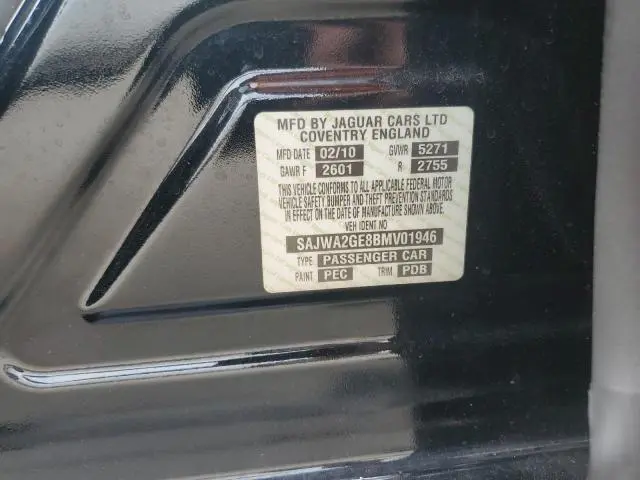 2011 JAGUAR XJL SUPERCHARGED  