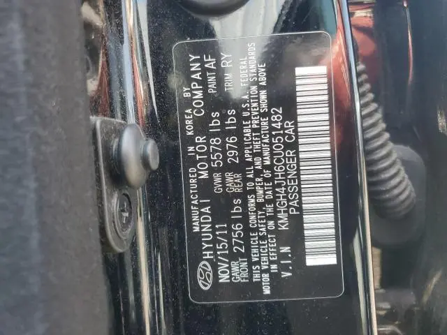 2012 HYUNDAI EQUUS SIGNATURE  