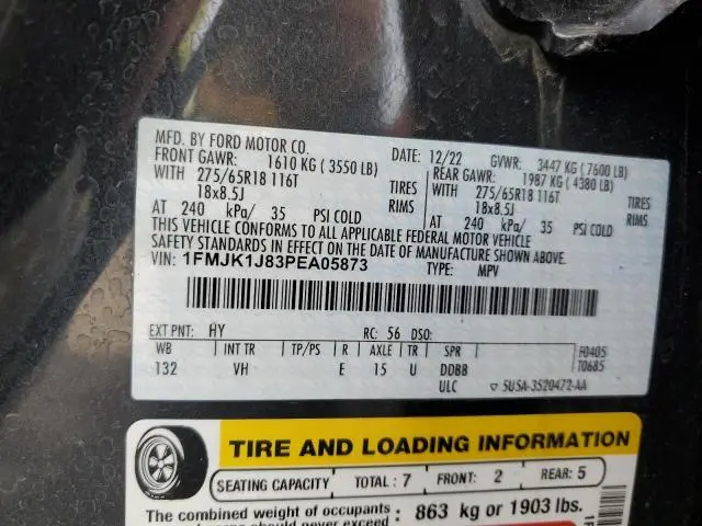 2023 FORD EXPEDITION MAX XLT  