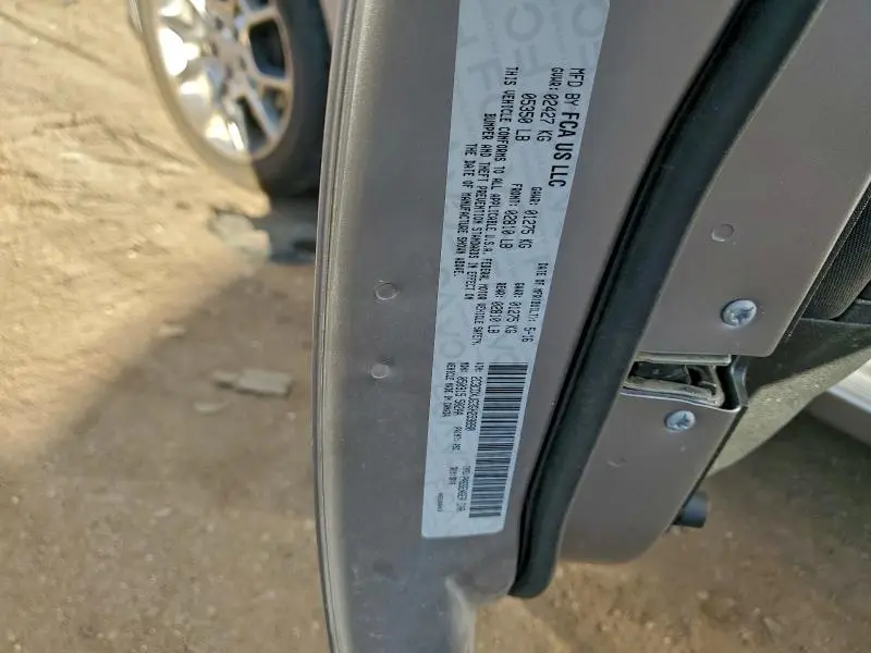 2016 DODGE CHARGER SXT  