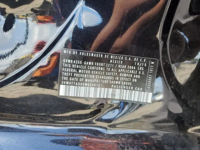 2016 VOLKSWAGEN GTI S/SE  