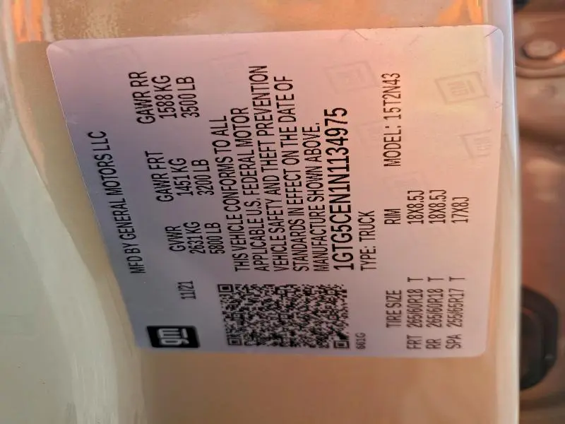 2022 GMC CANYON ELEVATION  