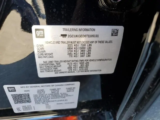 2026 CHEVROLET SILVERADO K1500 LTZ  